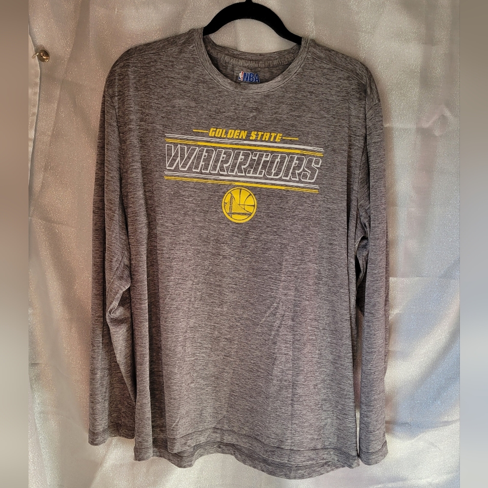 Brand New Men's NBA Golden State Warriors TX3 Cool Long Sleeve Shirt